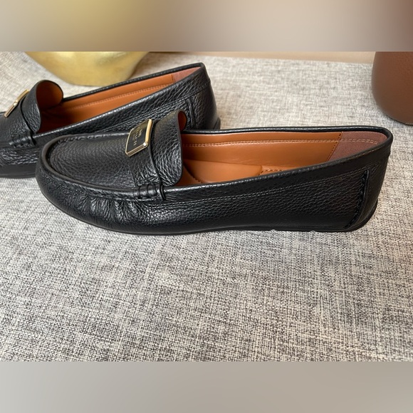 $149 Coach Mona Drives women’s shoes Black leather - Picture 4 of 8